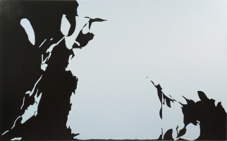 Broken Screen (2), 150-240 cm,2020, oil on canvas.