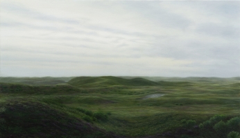 Old dunes, 90-155, 2016, oil on canvas.
