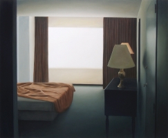 Hotelroom, 165-200 cm, 1998, oil on canvas.