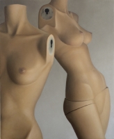 Mannequins torsos, 2016, 140-115 cm, oil on canvas.